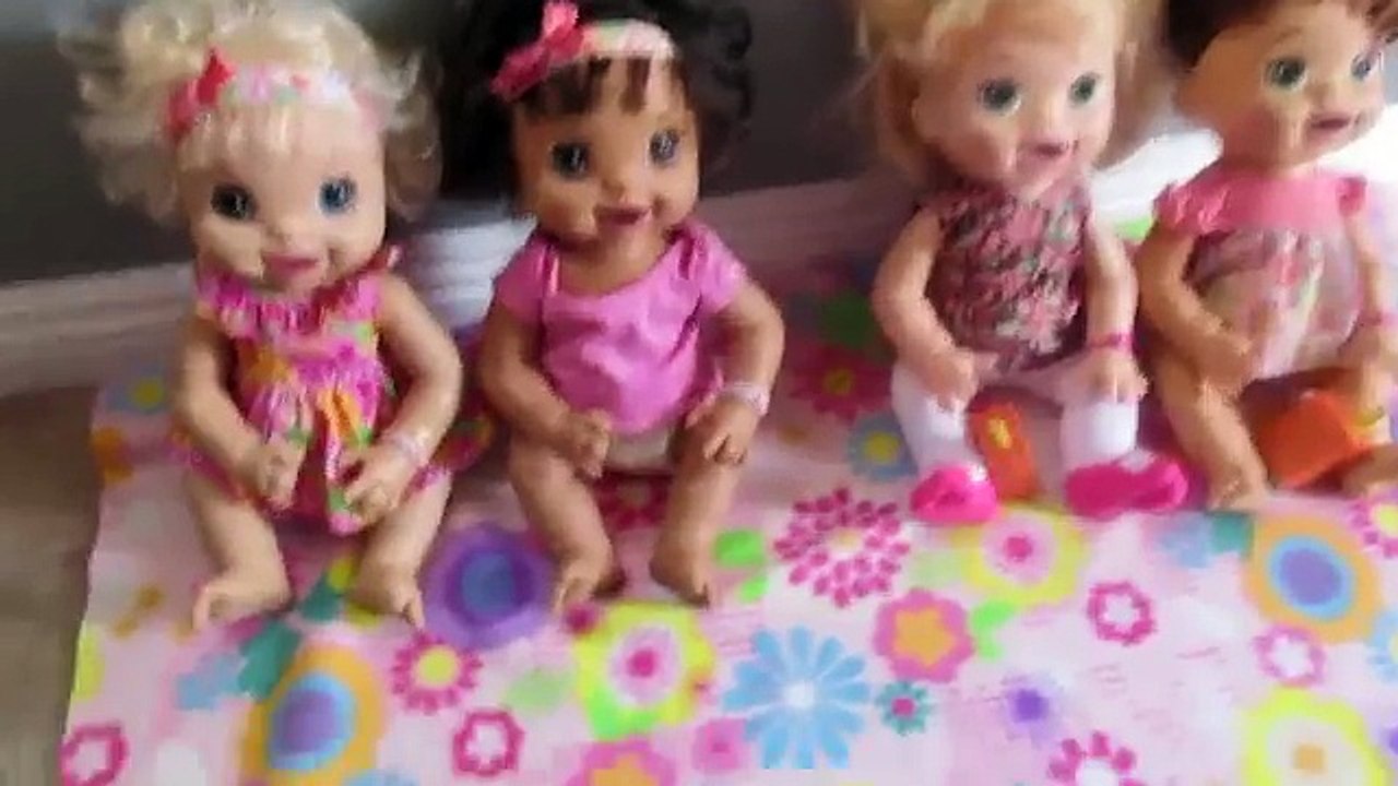 BABY ALIVE Feeding, Diaper Change & Nap Time With Ruby Snow, Margie McCabe, Sara & Mary!