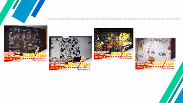Lukisan Mural Cafe Didinding Murah Raditya Designer Art