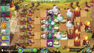 Plants Vs Zombies 2: New Costumes Agave And Snow Man In Kung Fu World!