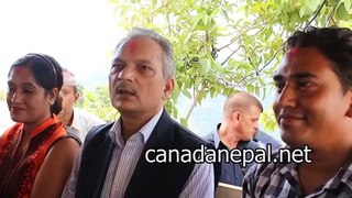 Dr. Baburam Bhattarai Visited Dhurmush Suntali Namuna Basti