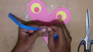 DIY Easy Butterfly (PEN/PENCIL) Holder Made With Tissue Paper Roller And Colorful Paper