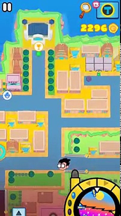 12-я Серия - Юные Титаны Вперёд - Игра про Мультики - Teens Titans GO! Teeny Titans - Мини Титаны