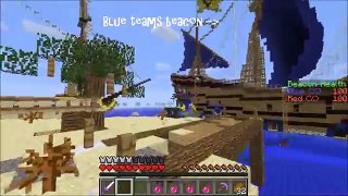 Minecraft: Boat Battle (ep1) - Fortress Wars