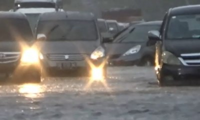 Banjir 80 Cm Genangi Jalan Utama Kota Makassar