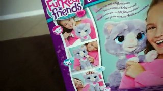 BABY ALIVE Name Reveal For New FurReal Kitty + Baby Alive Feeds Kitty!