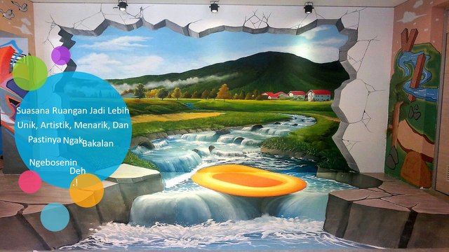 Khusus Untuk Anda Mural Dinding Sederhana Yang Unik