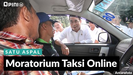 #1MENIT | Moratorium Taksi Online