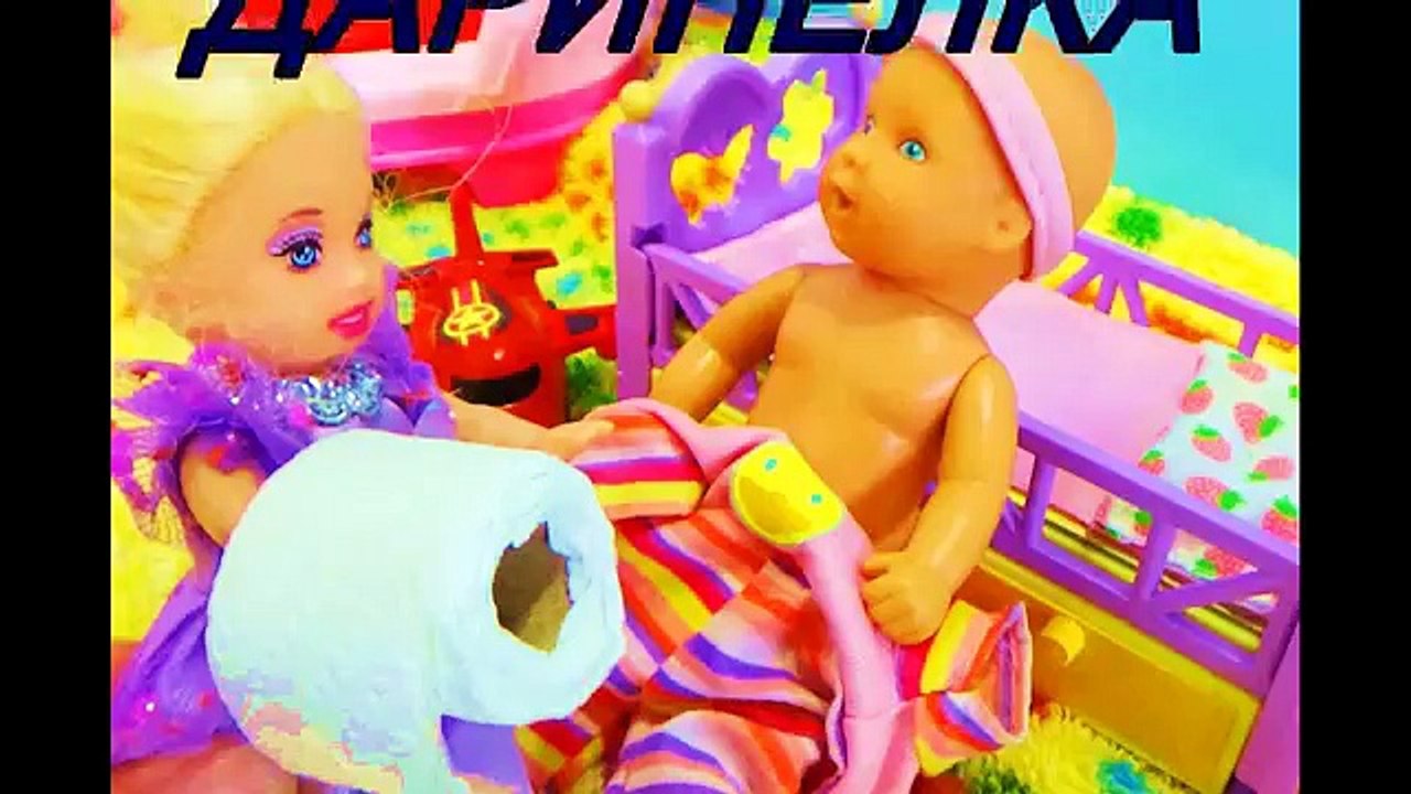 Мультик про кукол. Катя и Макс. Из за Макса щенки в унитазе!!