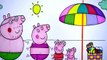 NEW PEPPA PIG Compilation Coloring Book Pages Peppa Pig George Daddy Pig Mummy Pig Disney Brilliant