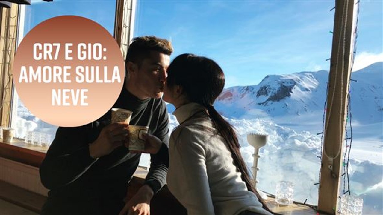 Vacanze sulla neve per Cristiano e Georgina