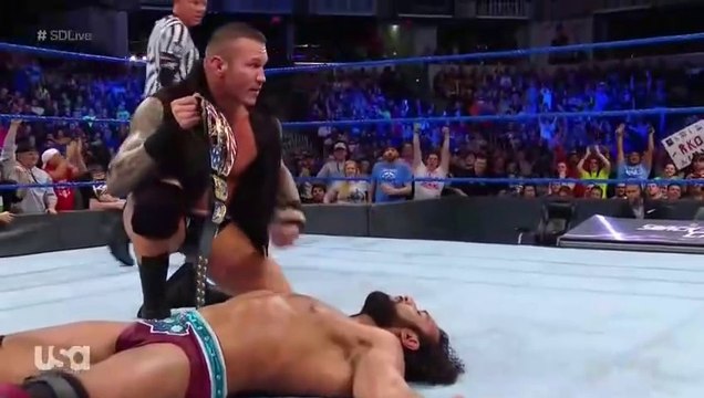 Randy Orton Vs Jinder Mahal Vs Boobe Roode - WWE Smackdown 13 March 2018