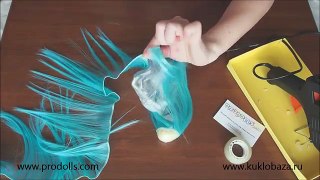 How to make wig for Monster High and other dolls