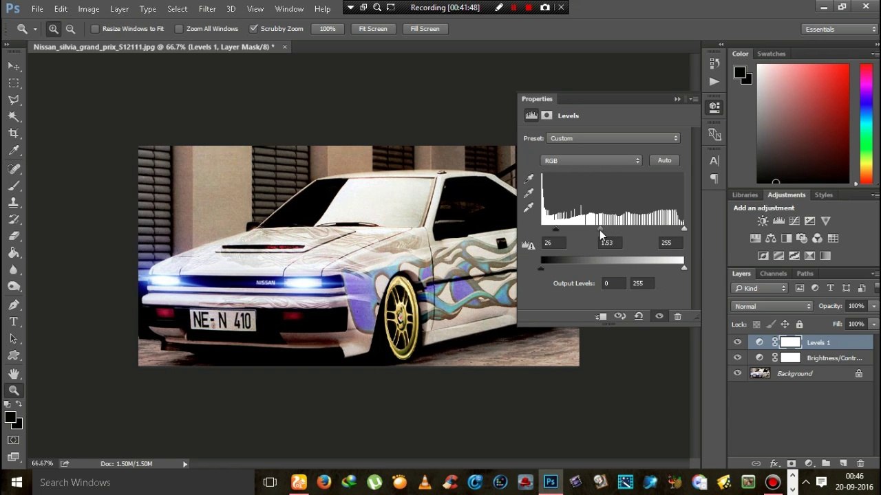 Virtual Car Tuning -- Photoshop Tutorial