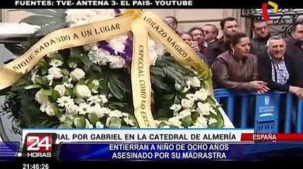 España: entierran a niño de ocho años asesinado por su madrastra