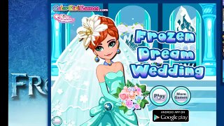 frozen dream wedding games for girls juegos para niñas