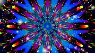 Psychedelic Space Kaleidoscope Fractal Animation