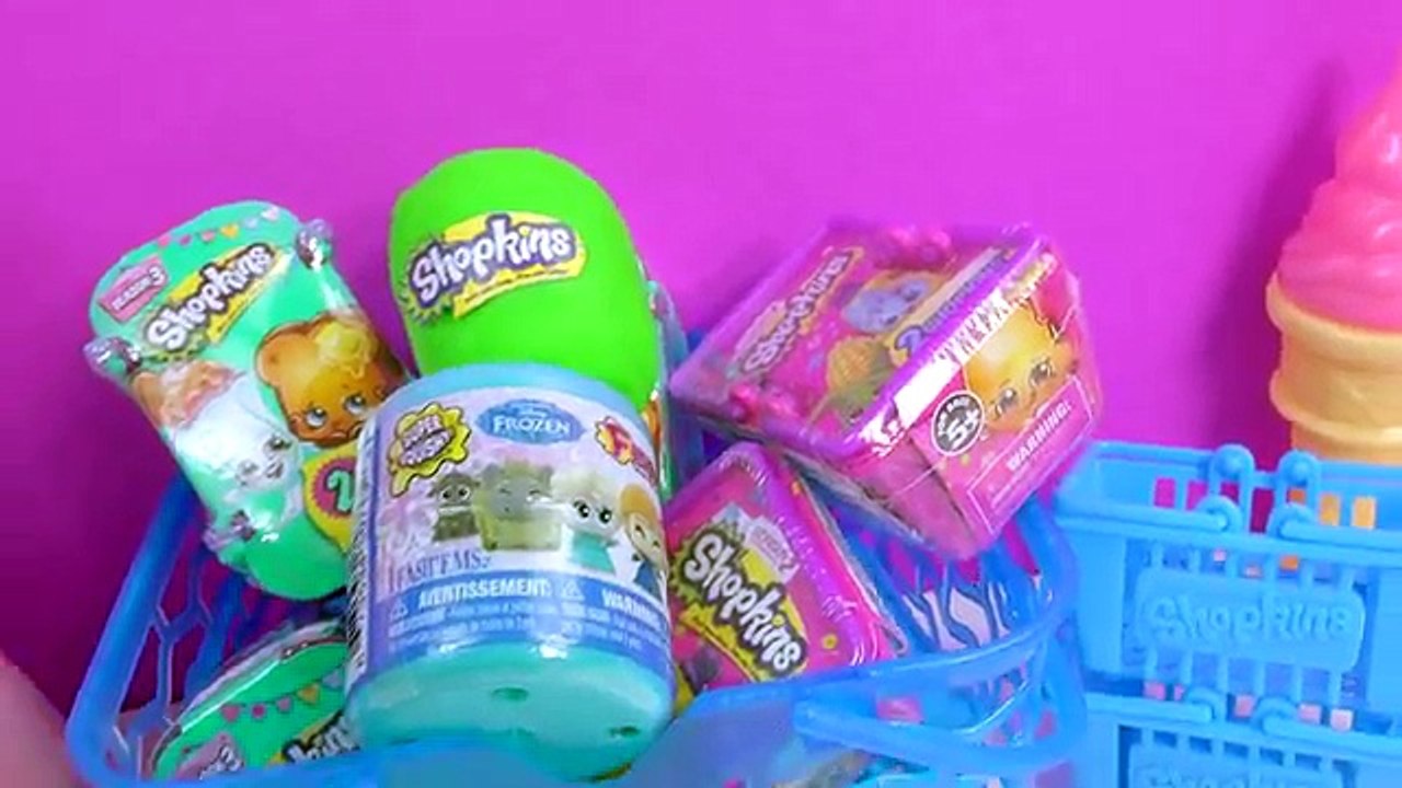 Shopkins Season 3 Large Blind Bag Surprise Basket MLP Pinkie Pie Playdoh Egg Fashems Disney Frozen