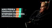 Fisikawan Terkemuka di Dunia Stephen Hawking Meninggal Dunia