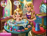 Công chúa lọ lem, nữ hoàng băng giá Elsa, công chúa Anna. tắm và vui đùa cùng con