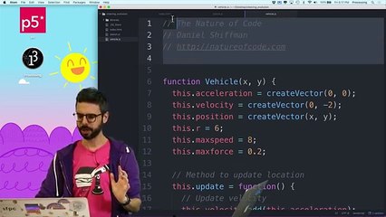 Coding Challenge #69.1: Evolutionary Steering Behaviors - Part 1