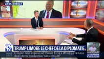 Donald Trump limoge son chef de la diplomatie