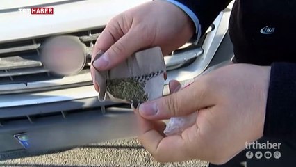 Bonzai kullanan servis şoförü direksiyonda sızdı