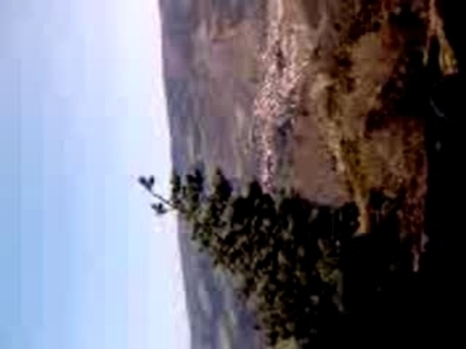 Vue du roc des bionnes