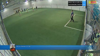 But de Steeven (11-16) - BACK THE FUTURE TEAM Vs LES MAISONS TRADITIONS - 13/03/18 19:00 - LIGUE 2