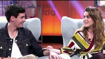Sinsabores en la visita de Amaia y Alfred  por primera vez a Telecinco  tras Operación Triunfo 2017