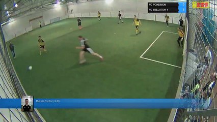 But de Victor (3-8) - FC POKEMON Vs FC BELLATOR 1  - 13/03/18 20:00 - LIGUE 2 - Poitiers Game Parc