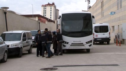 Elazığ’da FETÖ operasyonu: 15 şüpheli adliyeye sevk edildi