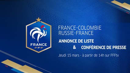 Jeudi, Équipe de France : annonce de liste et conférence de presse de Didier Deschamps (14h00)