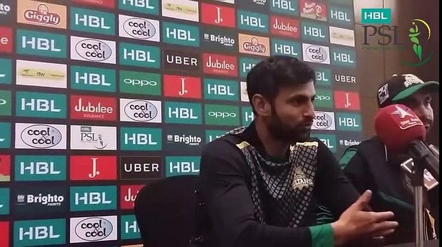 Shoaib Malik Press Conference Multan Sultans Vs Karachi Kings Match 22 10 March HBL PSL 2018