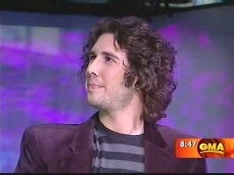Josh Groban - Good Morning America [Nov 2007)