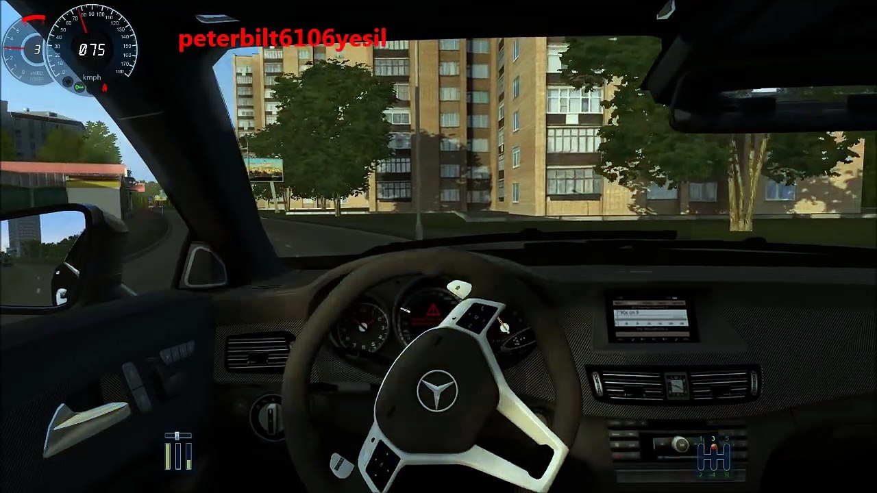 City Car Driving 1.3.3 Mercedes Benz CLS63 AMG Logitech G27