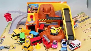 Tayo the Little Bus Construction Toys English Learn Numbers Colors Toy Surprise Eggs