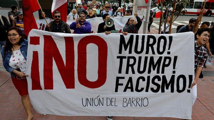 Trump enciende los ánimos en California con su visita a los prototipos del muro