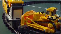 Video for Children Toy TRAINS Caterpillar Construction Express Train Set 2 for Kiddies Videos