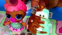 Juego de Ruleta Sorpresa de Tsum Tsum vs LOL Muñecas Series 2 en Español LOL vs Tsum Tsum