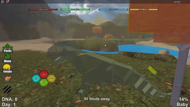 ROBLOX LETS PLAY DINOSAUR SIMULATOR | RADIOJH GAMES