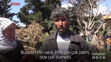 Korku dolu günleri unutmaya çalışıyorlar