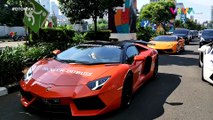Nyobain Ikut Konvoi Lamborghini Indonesia