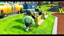 Мультик игра для детей Халк против Халкбастера и Тачки машинки в мире Дисней Disney Pixar Cars Hulk