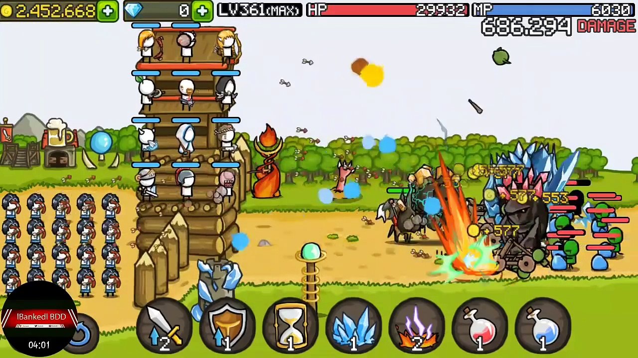 Grow Castle: Ep 49 THE BEST WEAPON DROP EVER!!! 6000+ DAMAGE!!