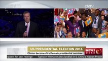 Hillary Clinton wins Democratic presidential nomination