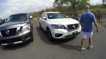 2017 Nissan Armada Platinum vs 2017 Pathfinder Platinum - 2 great buys, only 1 winner