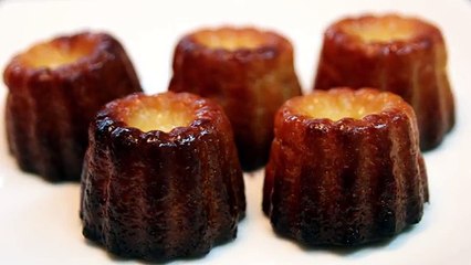 Canelés De Bordeaux - French Custard Mini Cakes Recipe - CookingWithAlia - Episode 338