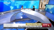 China conducts military drills in the South China Sea