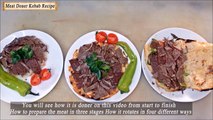 Turkish Doner Kebab Recipe How to Make Meat Mince Semolina Doner