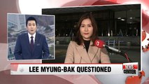 Former president Lee Myung-bak questioned over graft allegations